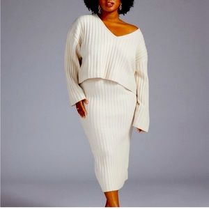 H&M sweater set - skirt and top